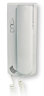 Citofono digital DigiBus Elvox con un pulsador ampliable a tres