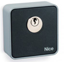 Switch de llave Nice EKS para motores de portones electricos automaticos